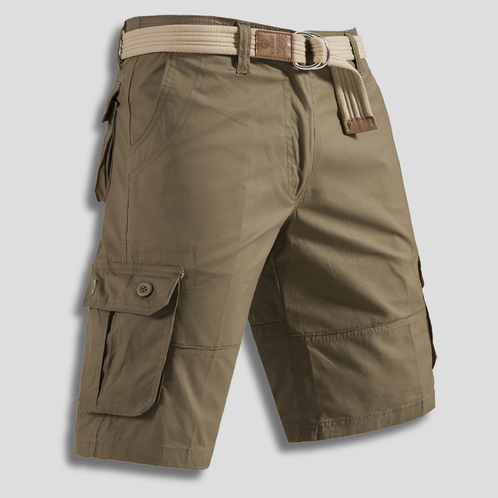 Pantalones Cortos Cargo Masculinos de Múltiples Bolsillos