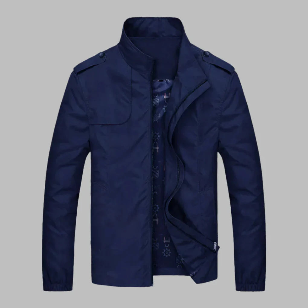 Chaqueta con Cremallera Diaria para Hombres