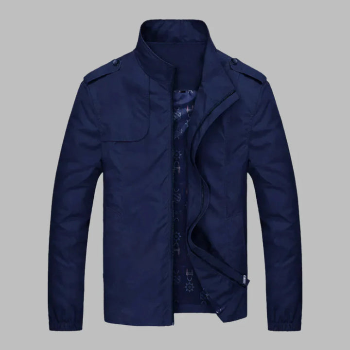 Chaqueta con Cremallera Diaria para Hombres