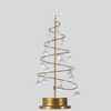 Lampara de Mesa Cristal Espiral LED