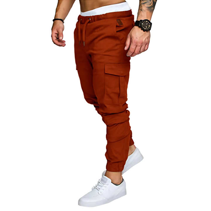 Pantalones Joggers Cargo Multi-Bolsillos Resistentes para Hombres