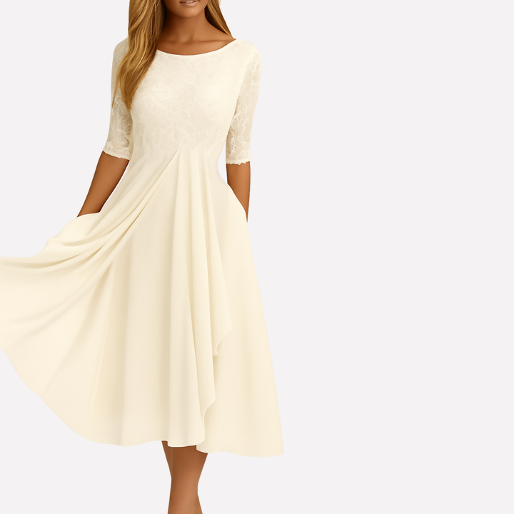 Vestido Maxi para Mujeres con Encaje
