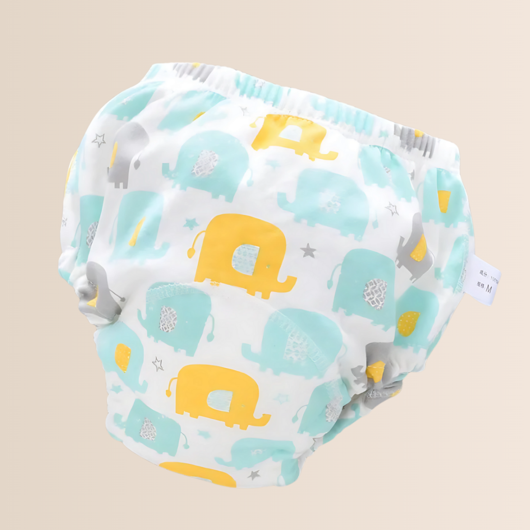 Pantalones de Entrenamiento para Bebés de Algodón Reutilizables de 6 Capas