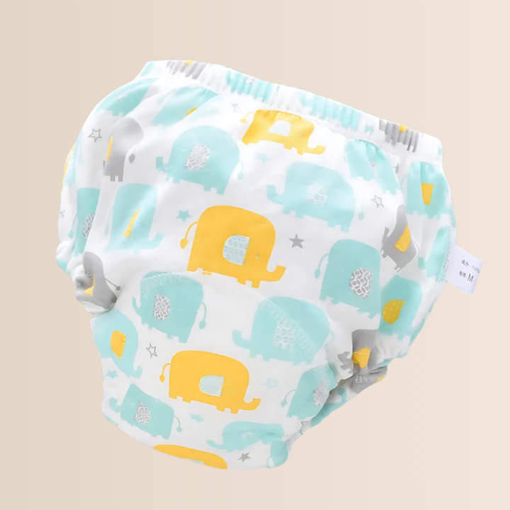 Pantalones de Entrenamiento para Bebés de Algodón Reutilizables de 6 Capas