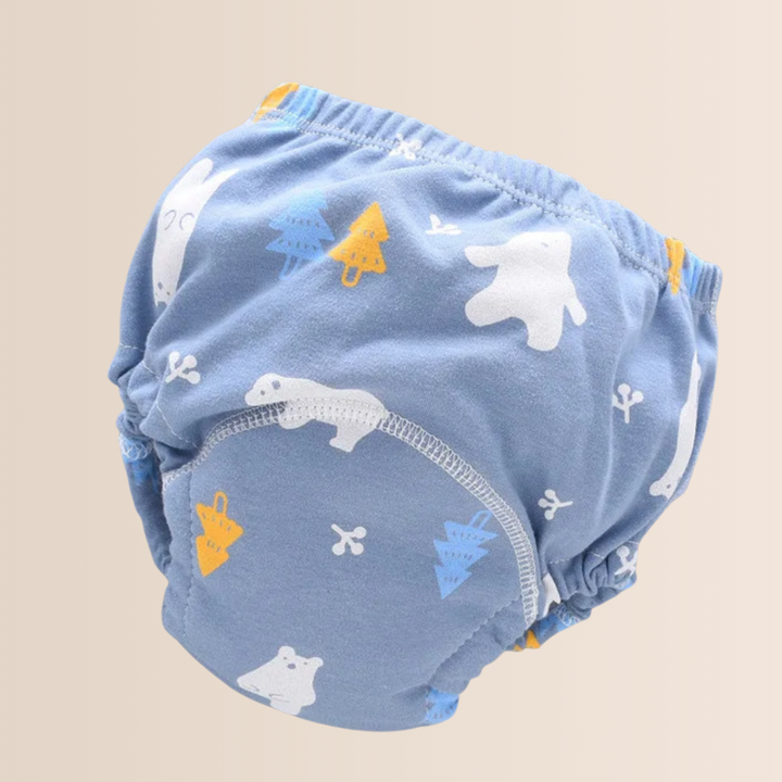 Pantalones de Entrenamiento para Bebés de Algodón Reutilizables de 6 Capas