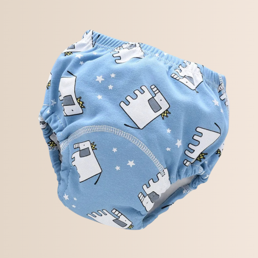 Pantalones de Entrenamiento para Bebés de Algodón Reutilizables de 6 Capas