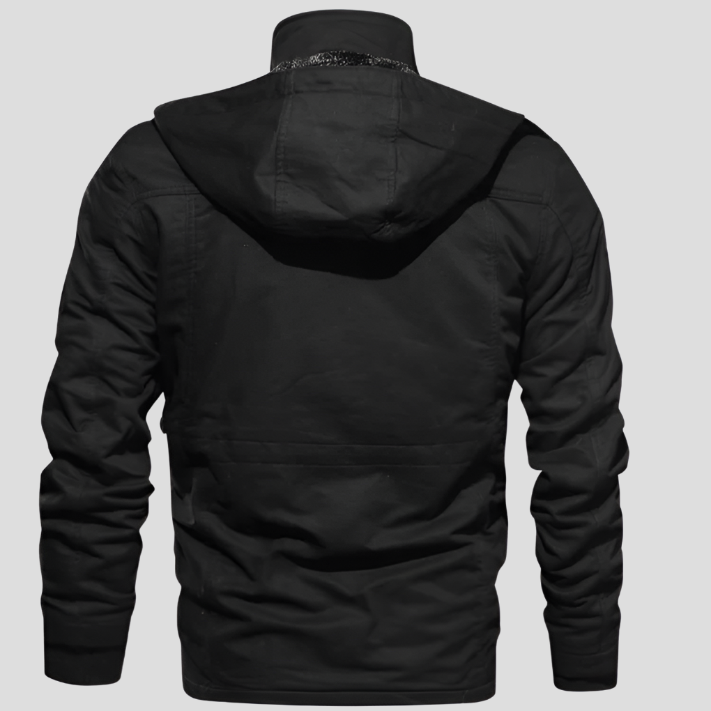 Chaqueta Robusta para Hombres Resistente al Viento y Cálida