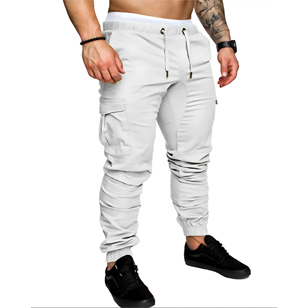 Pantalones Joggers Cargo Multi-Bolsillos Resistentes para Hombres
