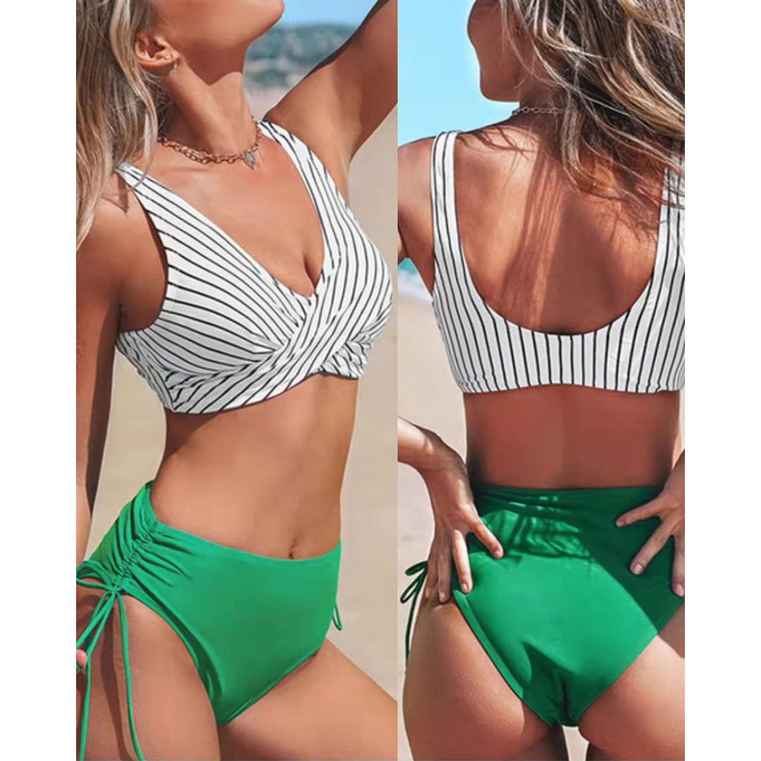Maya – Bikini de Playa de 2 Piezas para Mujeres – Estilo de Verano Vibrante