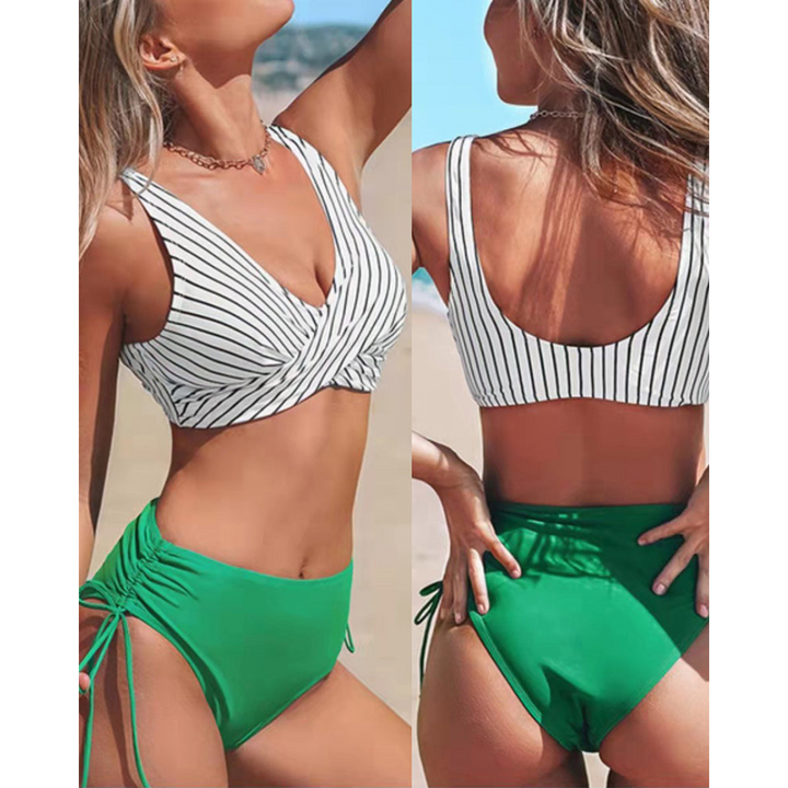 Maya – Bikini de Playa de 2 Piezas para Mujeres – Estilo de Verano Vibrante