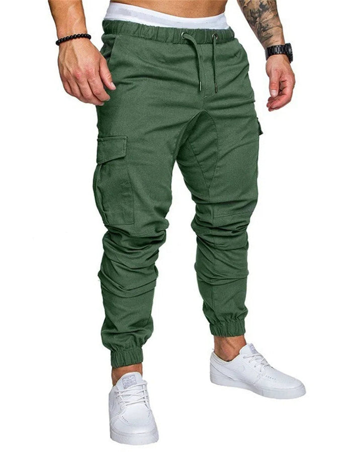 Pantalones Joggers Cargo Multi-Bolsillos Resistentes para Hombres