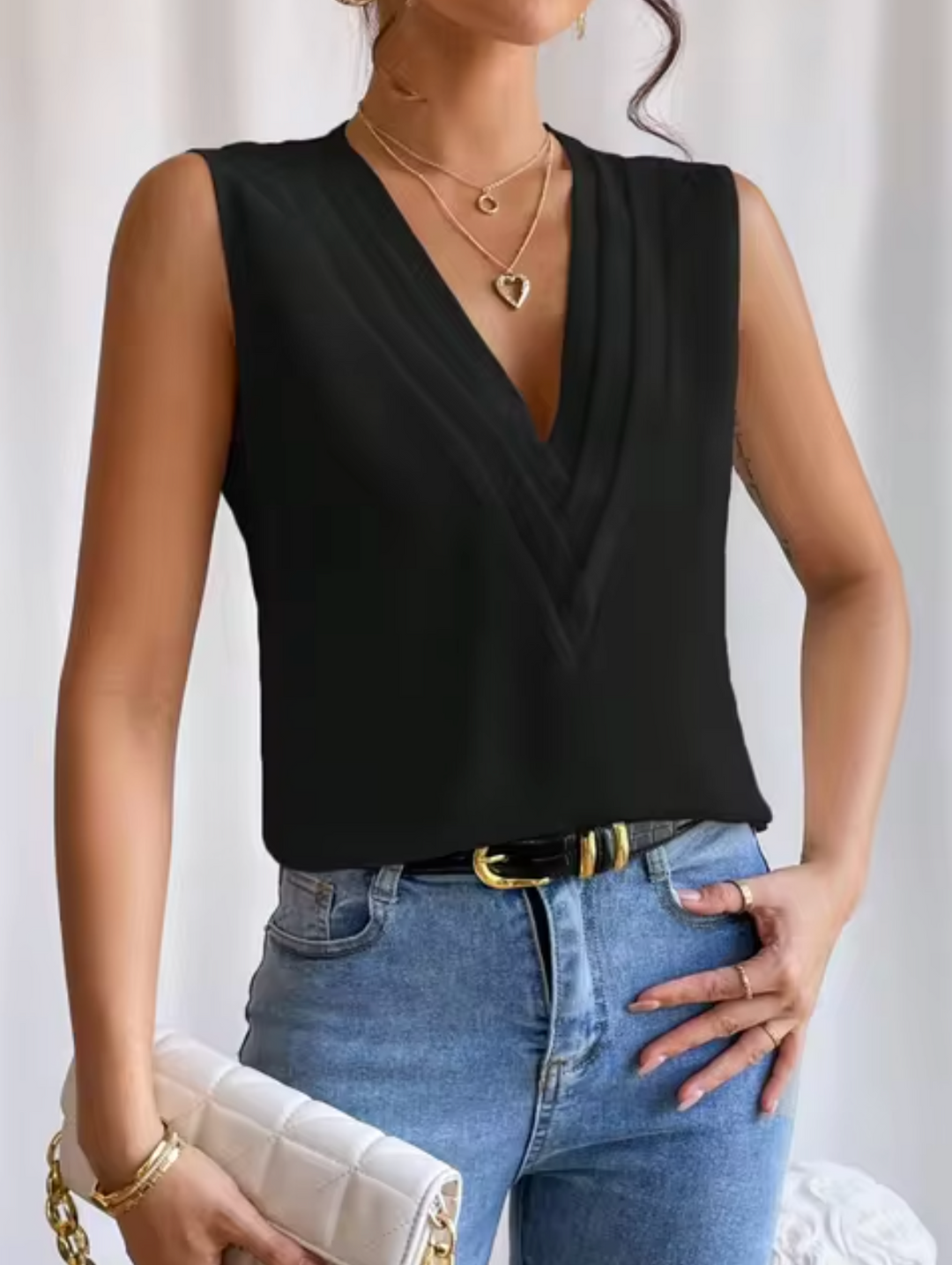 Violetta – Top sin mangas para mujer