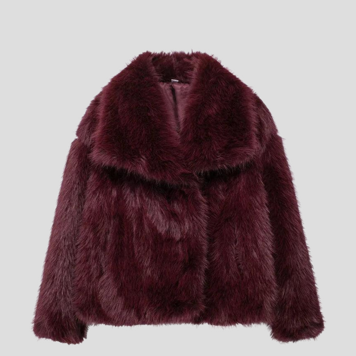 Chaqueta de Piel Sintética para Mujeres