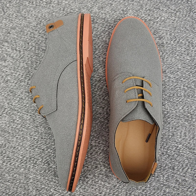 Zapatos Oxford de piel de ante ClassicStep: artesanía refinada para el caballero moderno
