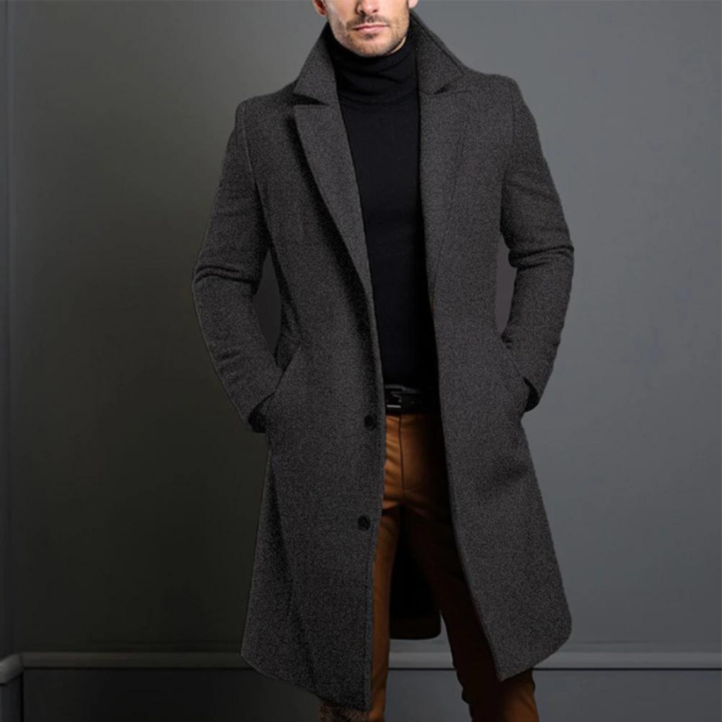 Abrigo de lana para hombres – Estilo atemporal para días fríos