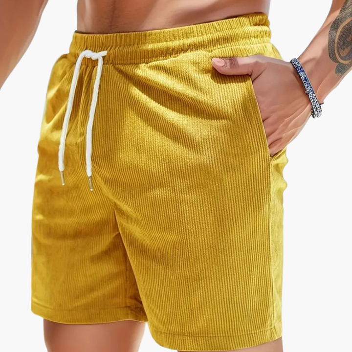 Pantalones Cortos de Cordones para Hombres – Estilo Casual de Verano