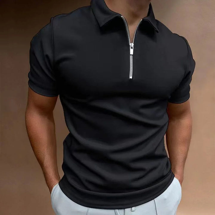 Polo con cuello con cremallera: la sofisticación moderna se une a la comodidad del día a día
