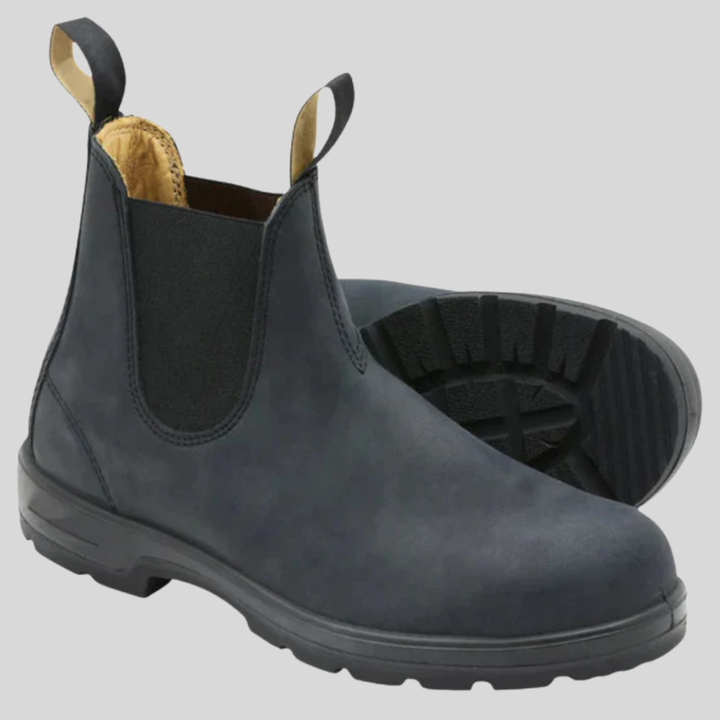 Botas de Hombre Sin Cordones con Eje