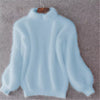 Suéter de Cuello Alto de Mohair