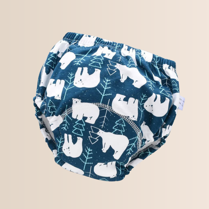 Pantalones de Entrenamiento para Bebés de Algodón Reutilizables de 6 Capas