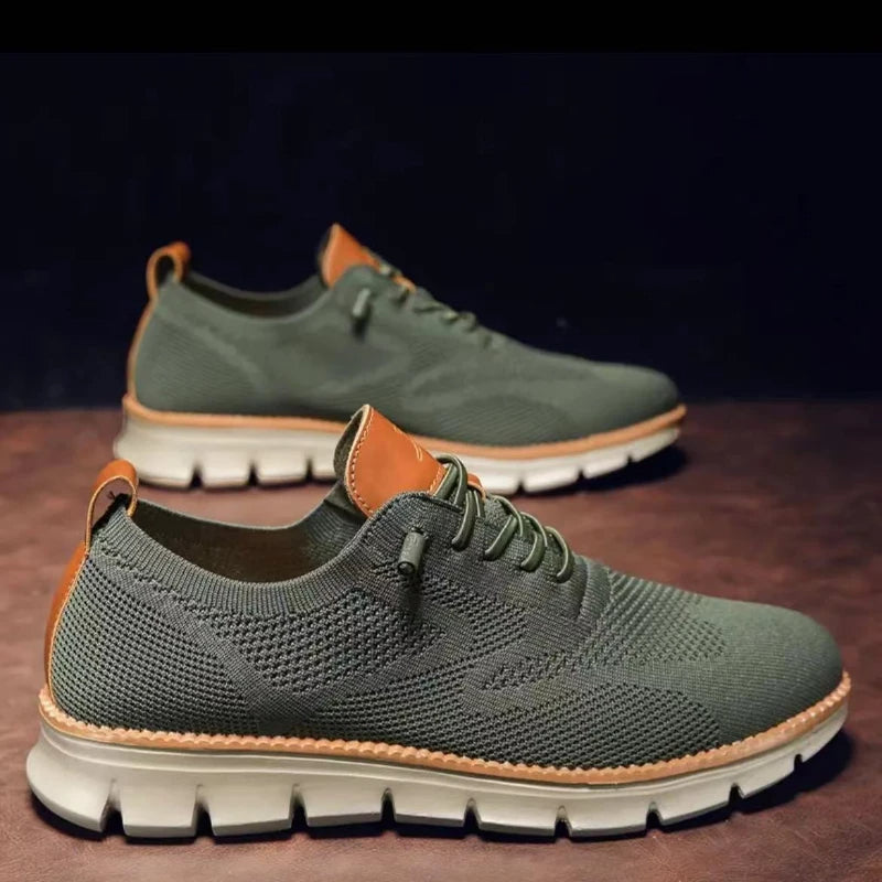 Zapatillas deportivas de malla transpirable para hombre