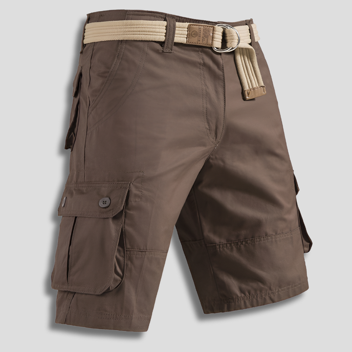 Pantalones Cortos Cargo Masculinos de Múltiples Bolsillos