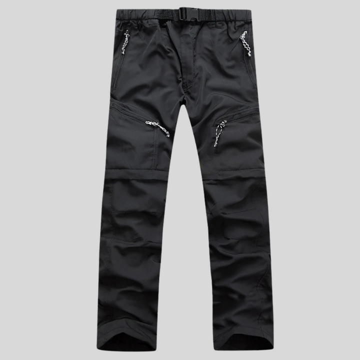 Pantalones de Senderismo 2 en 1 para Hombre – Estilo Rugoso con Función Convertible