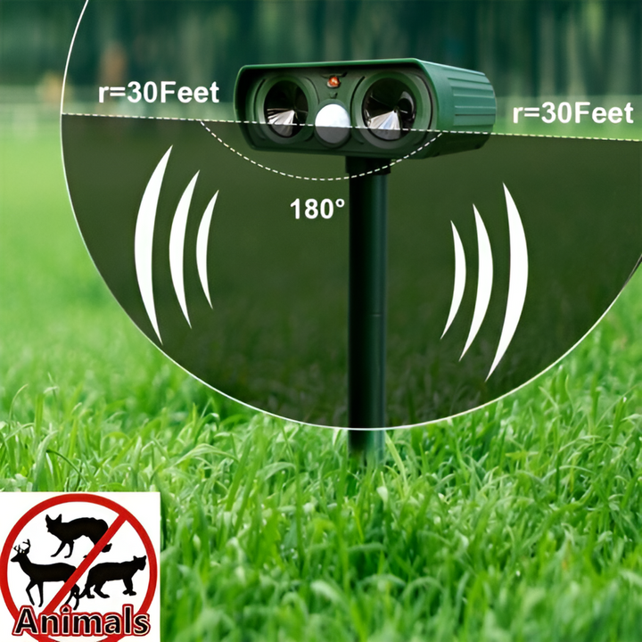 Repelente de Plagas de Animales Solar Infrarrojo
