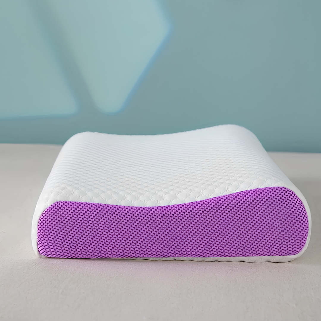 Cojín cervical TPE transpirable con soporte sin presión