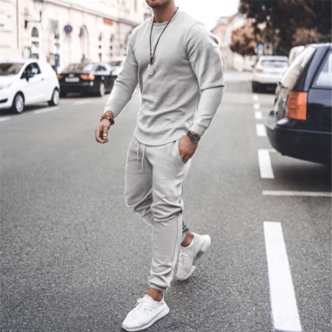Conjunto informal de dos piezas para hombre