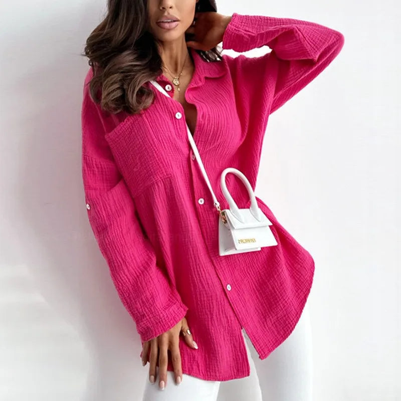 Camisa Larga Ligera para Mujeres