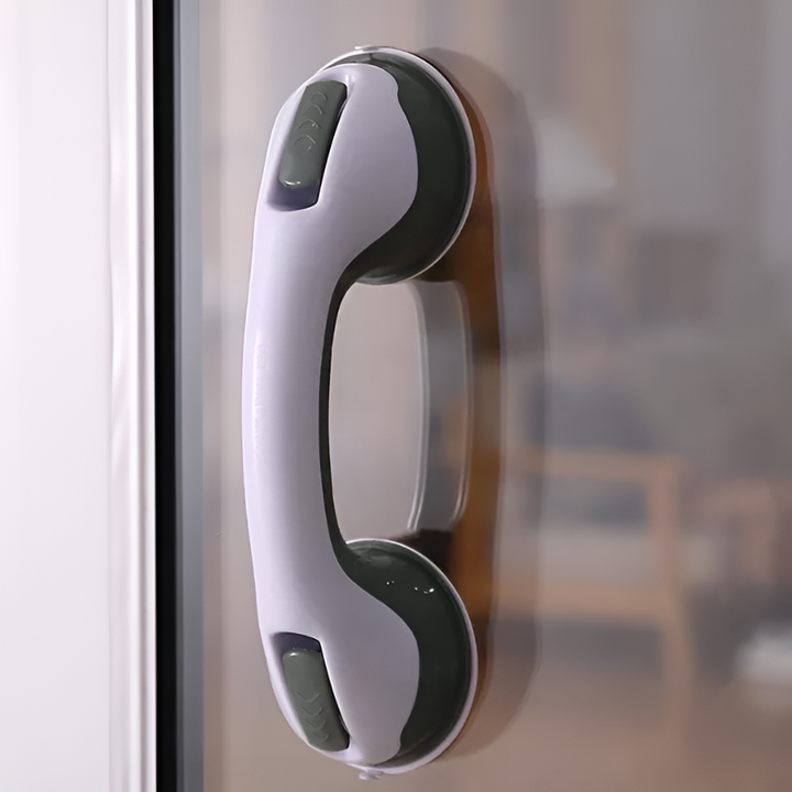 Barra de Sujeción con Ventosas para Baño – Soporte Conveniente para Seguridad