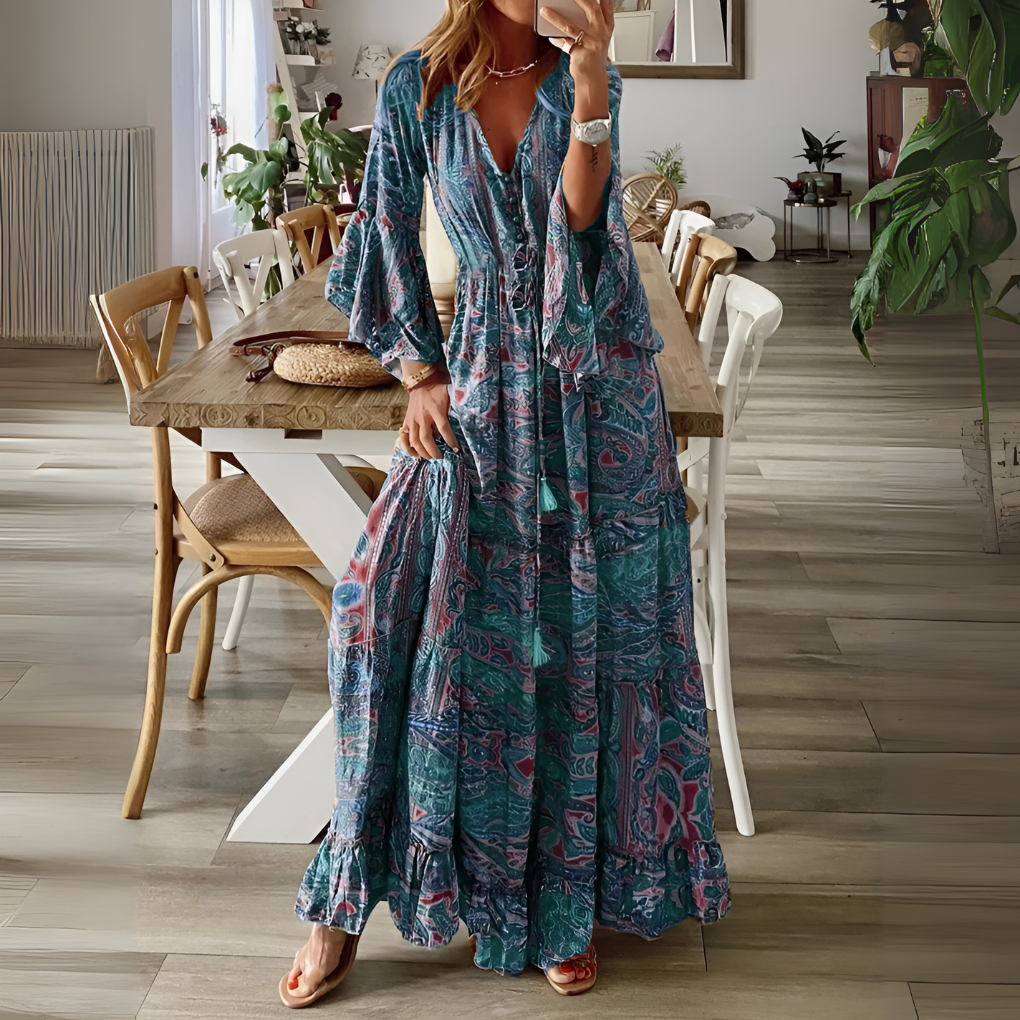 Vestido Maxi Bohemio para Mujeres