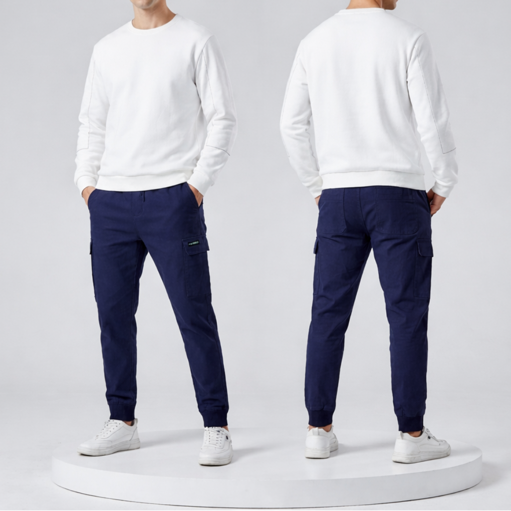 Pantalones Cargo Elásticos para Hombres