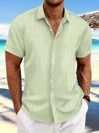 Camisa de manga corta de verano para hombre