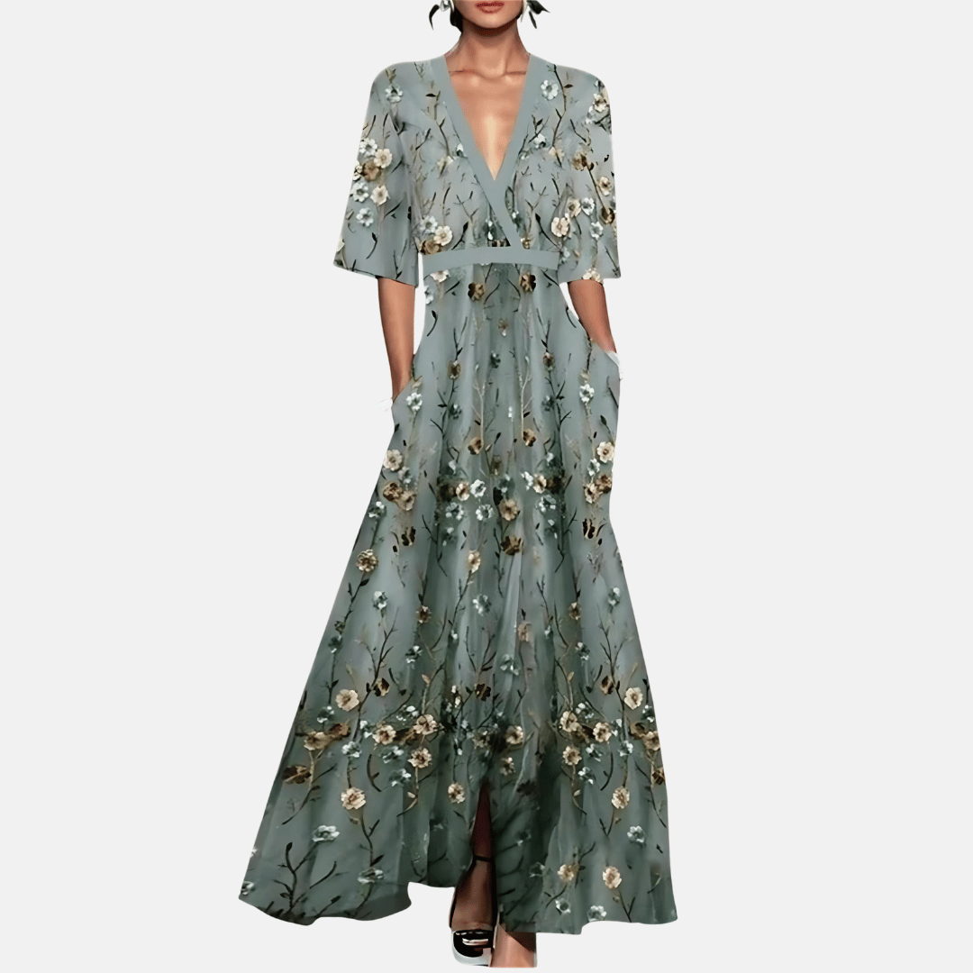 Vestido Maxi Floral para Mujeres
