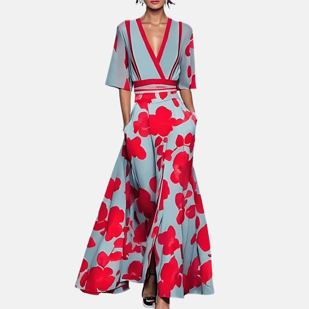 Vestido Maxi Floral para Mujeres