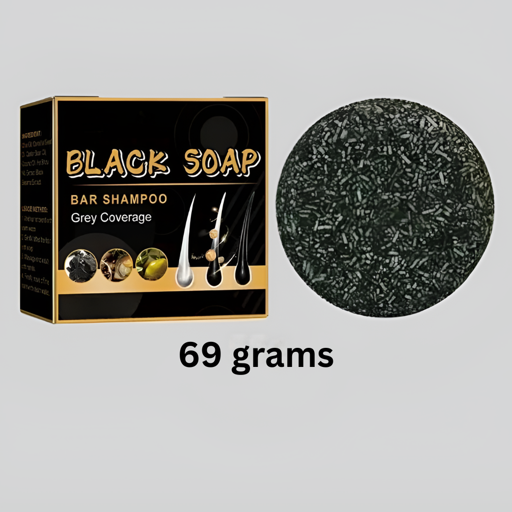 Barra de Champú Sólido Natural 69g – Aclarante para Cabello Blanco