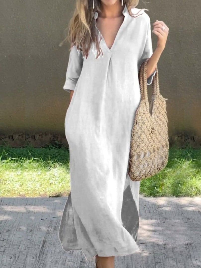 Brigittel – Vestido Maxi para Mujeres | Elegancia Sin Esfuerzo