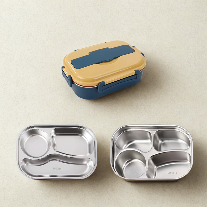 Caja de almuerzo térmica de acero inoxidable