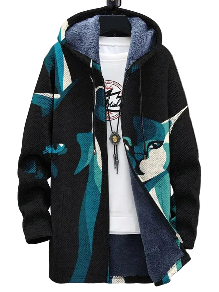 Chaleco Color Bloque Retro para Hombres