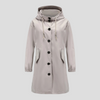 Chaqueta de Lluvia con Capucha Impermeable para Mujeres