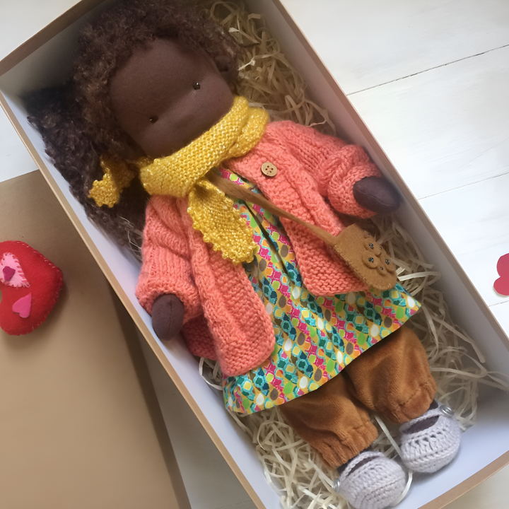 Muñeca Abrazable Waldorf Hecha a Mano