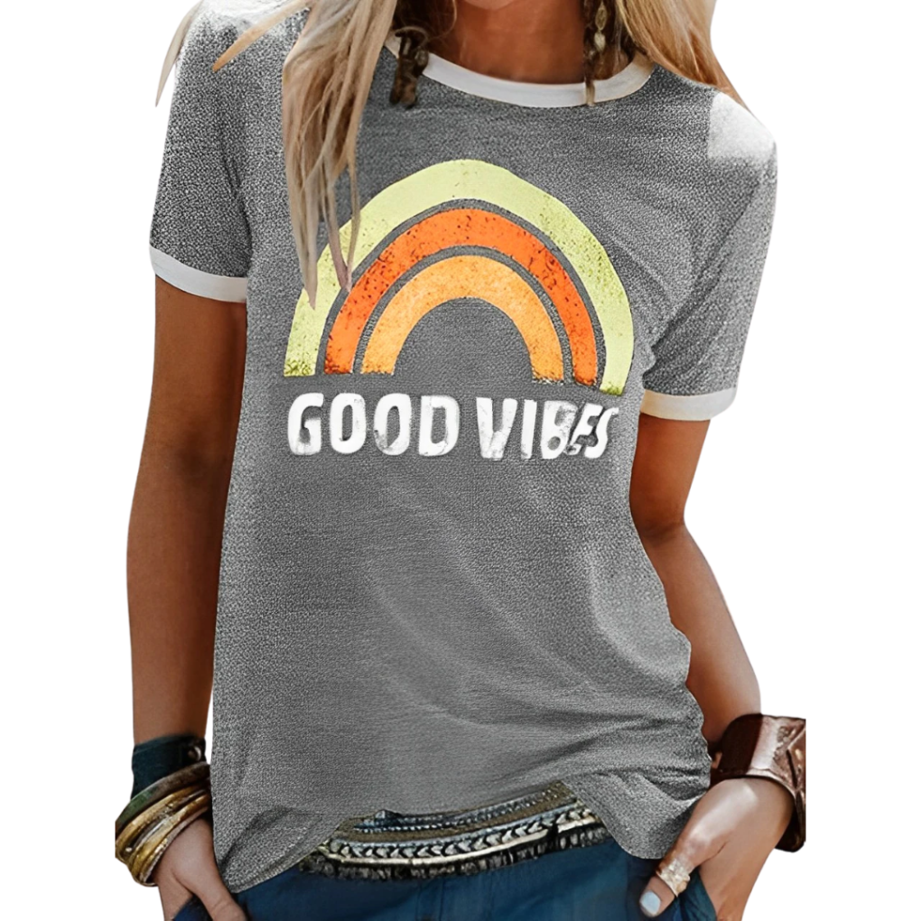 Camiseta de manga corta con estampado, imagen 5