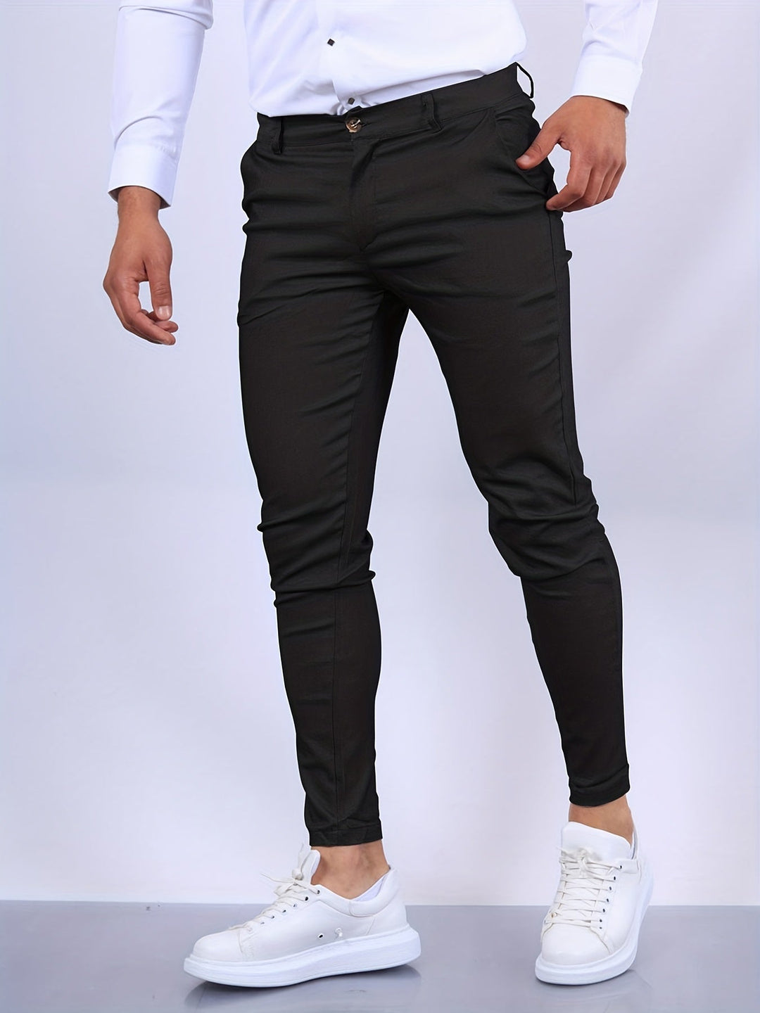 Orlando: pantalones pitillo elásticos para hombre