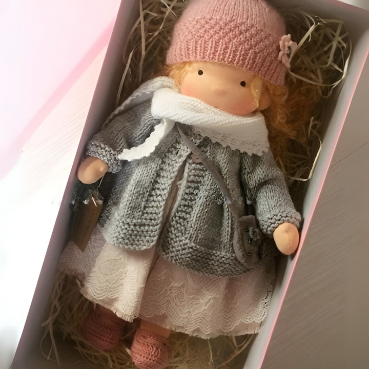 Muñeca Abrazable Waldorf Hecha a Mano