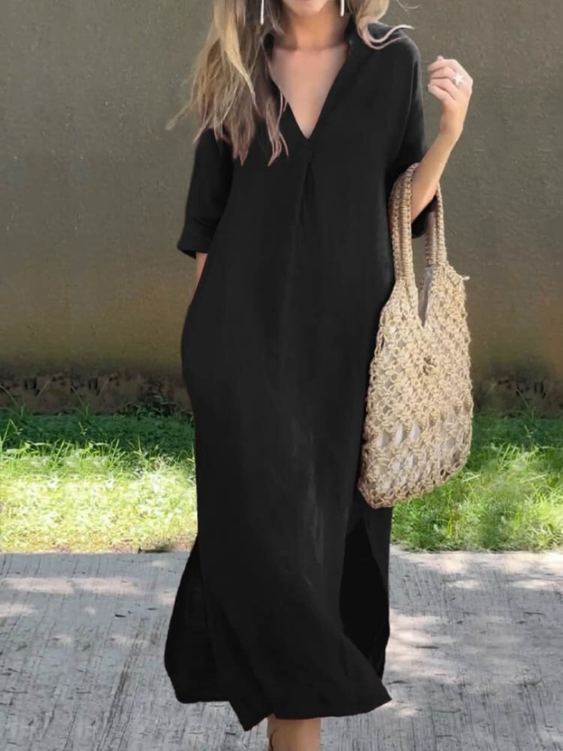 Brigittel – Vestido Maxi para Mujeres | Elegancia Sin Esfuerzo