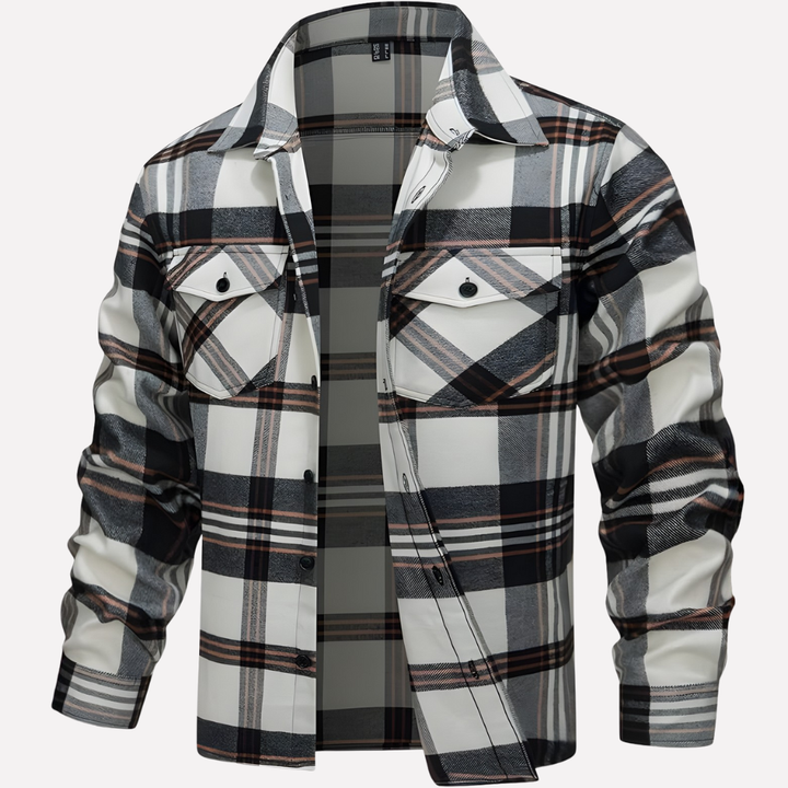 Camisa de Flanela a Cuadros para Hombres