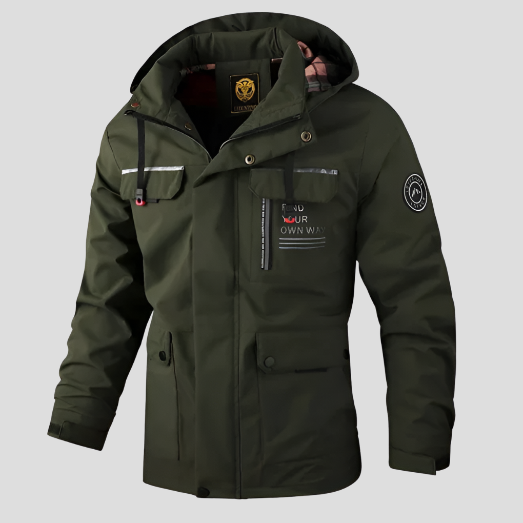 Chaqueta de Invierno para Hombres – Lista para el Tiempo y Funcional