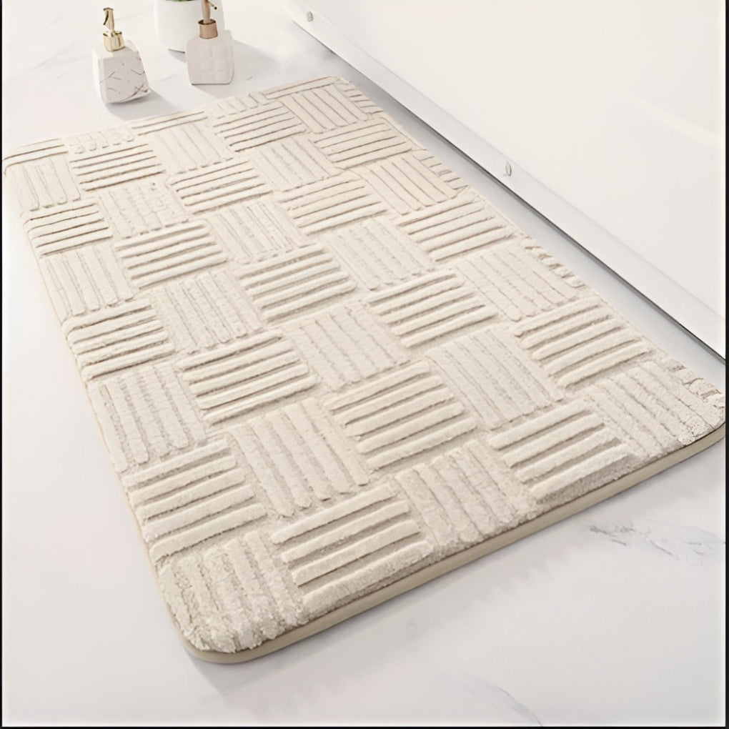 Alfombra de baño ultra-absorbente, extra suave y peluda